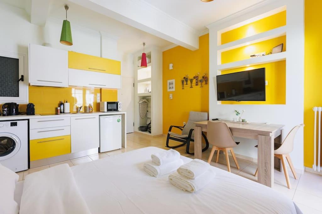 Relaxing Studio In Athens City Center Ngoại thất bức ảnh
