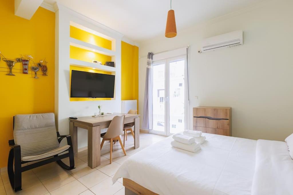 Relaxing Studio In Athens City Center Ngoại thất bức ảnh